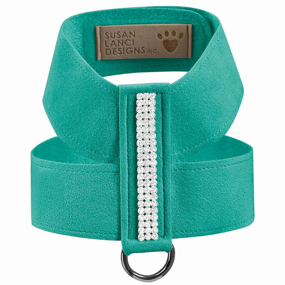 3 Row Giltmore Tinkie Dog Harness Bimini Blue