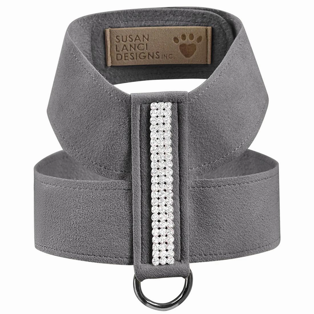 3 Row Giltmore Tinkie Dog Harness Platinum