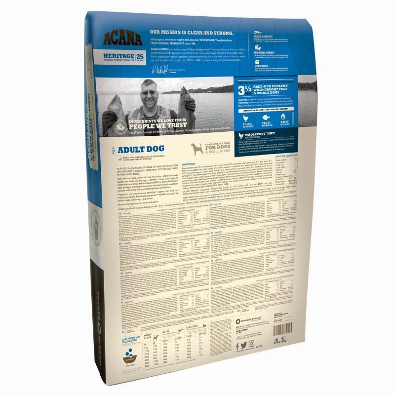 Acana - Heritage Adult Grain Free Dog Food