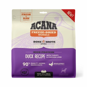 Acana Freeze-Dried Food Duck Recipe Morsels for Dogs