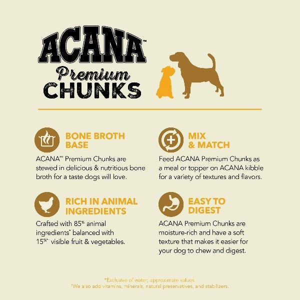 ACANA Poultry Recipe in Bone Broth Canned Dog Food