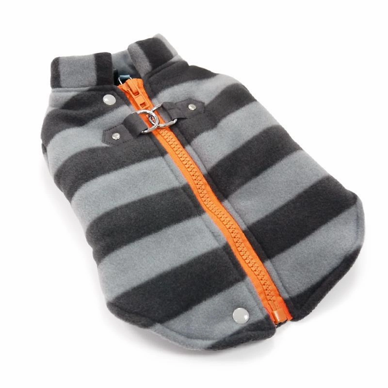 Active D-Ring Fleece Dog Coat