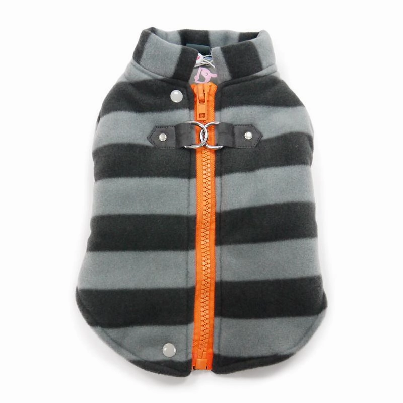 Active D-Ring Fleece Dog Coat