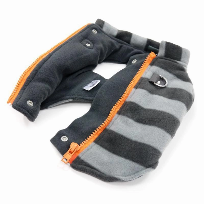Active D-Ring Fleece Dog Coat