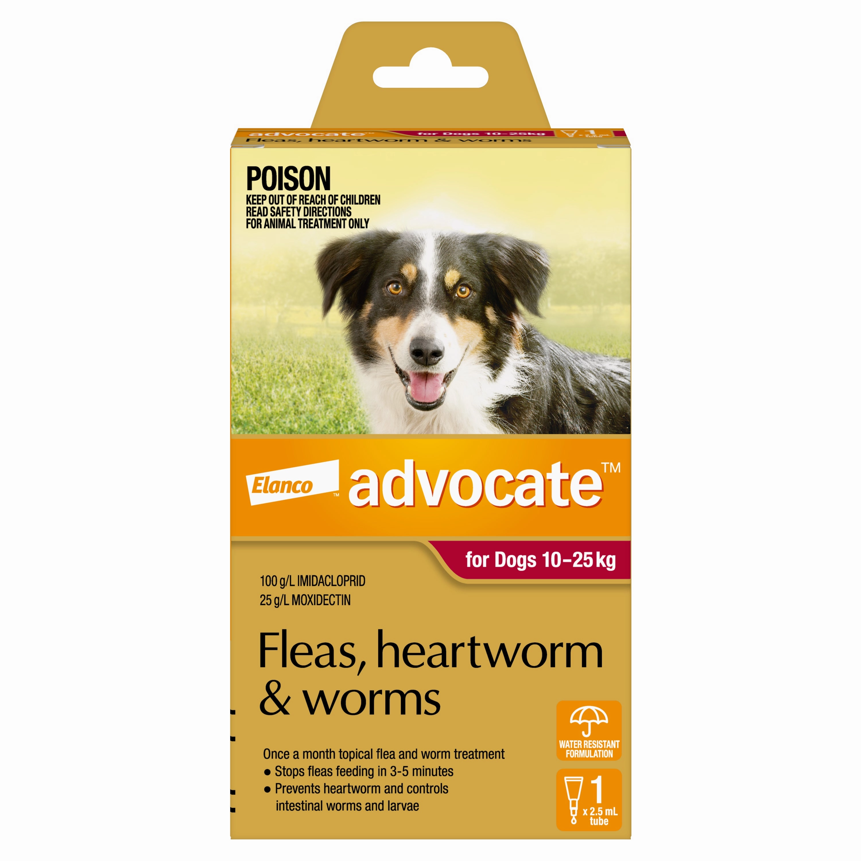 Advocate - Dog 10-25kg (1pk)