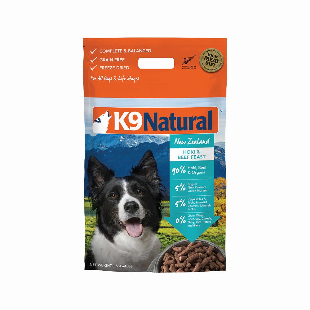All Life Stages Beef & Hoki Complete Freeze Dried Dog Food