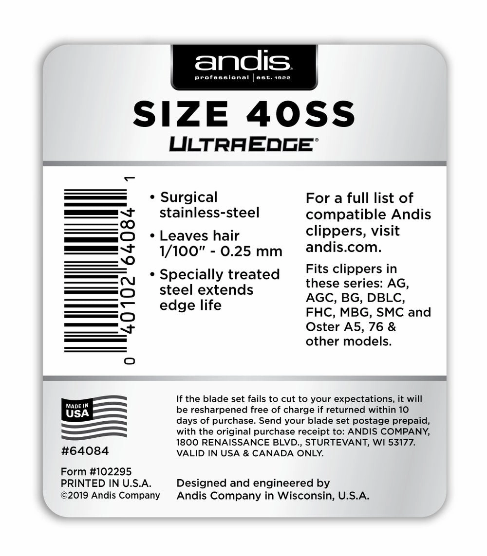 Andis - Blade UltraEdge (Size 40SS)