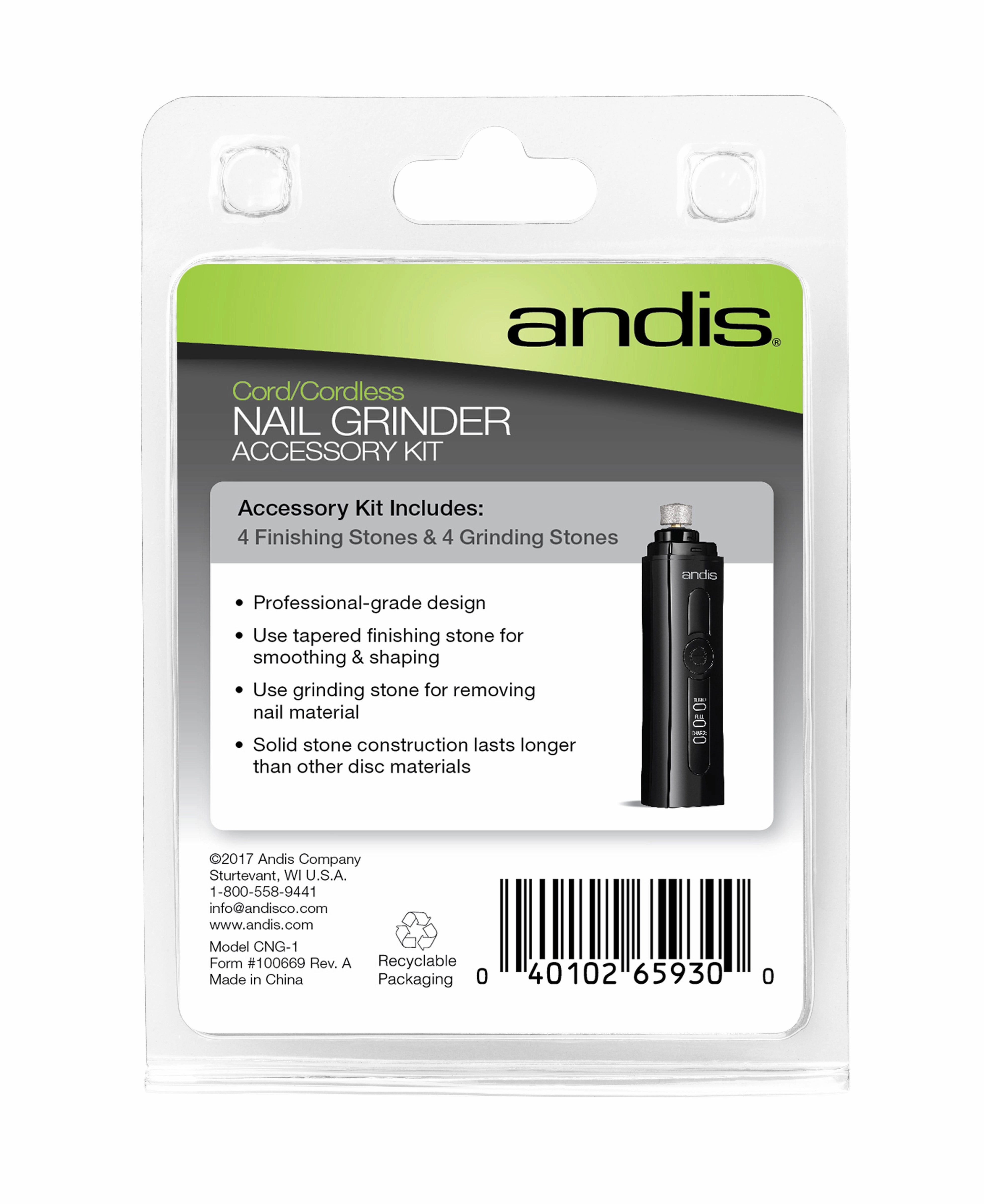 Andis - Nail Grinder Accessory Kit