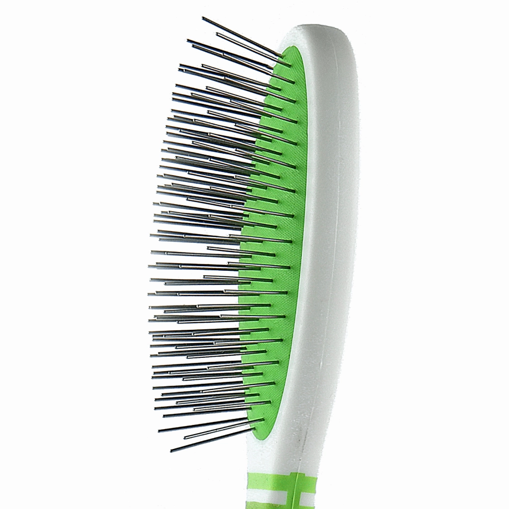 Andis Pin Brush for Dogs (White/Lime Green)