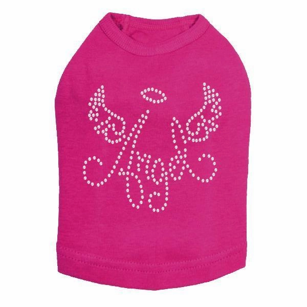 Angel Wings Rhinestone Dog Tank