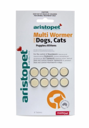 Aristopet - Multi Wormer for Dog and Cats (8pk)