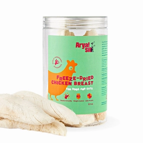 ARYA SIT Freeze-Dried Chicken Breast Treats for Dogs & Cats