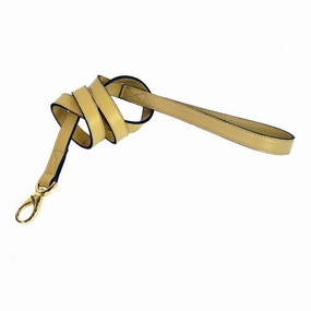 Athena Collection Dog Leash Vanilla/Gold