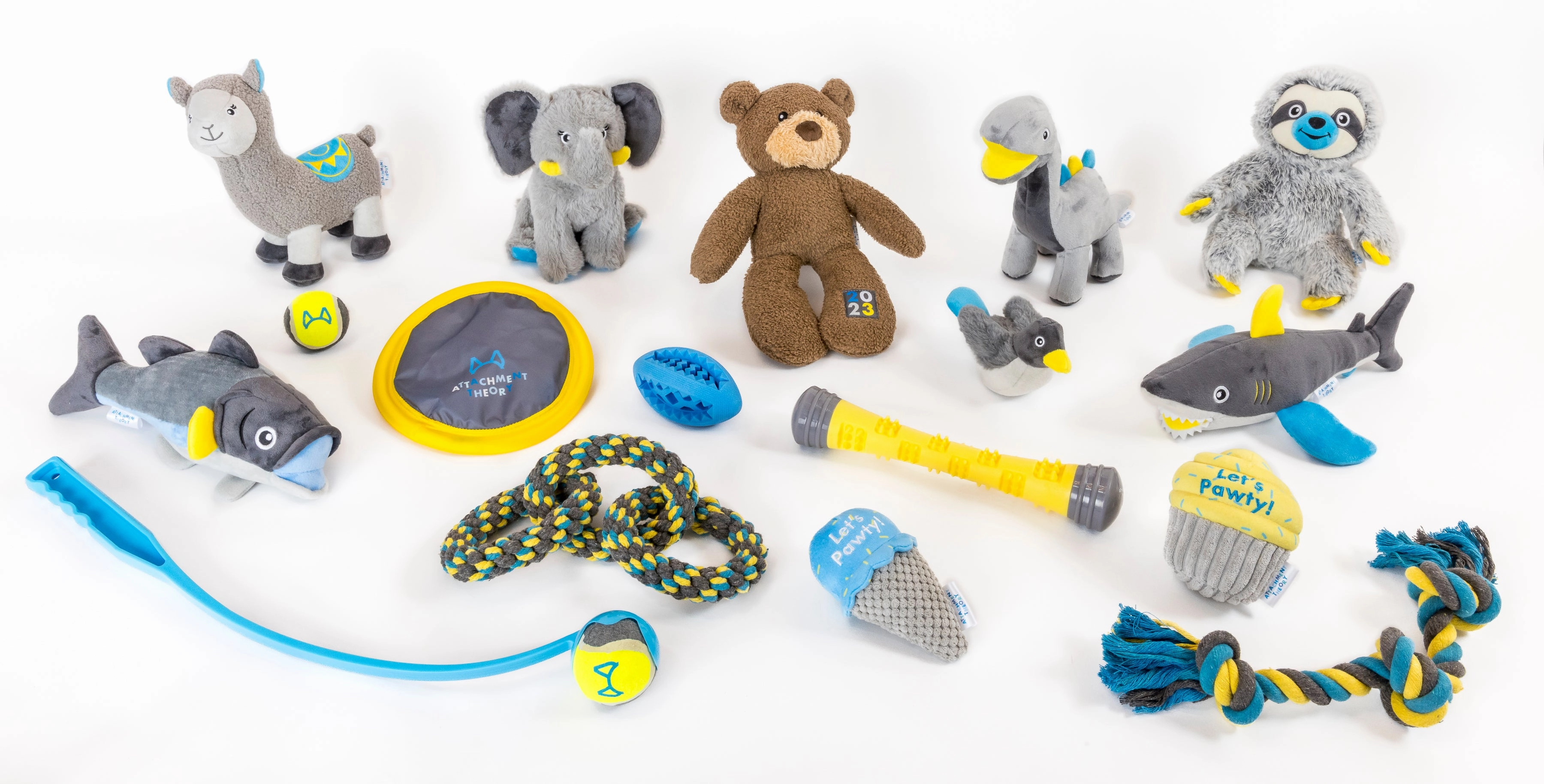 Attachment Theory Plush Bass Toy for Dogs