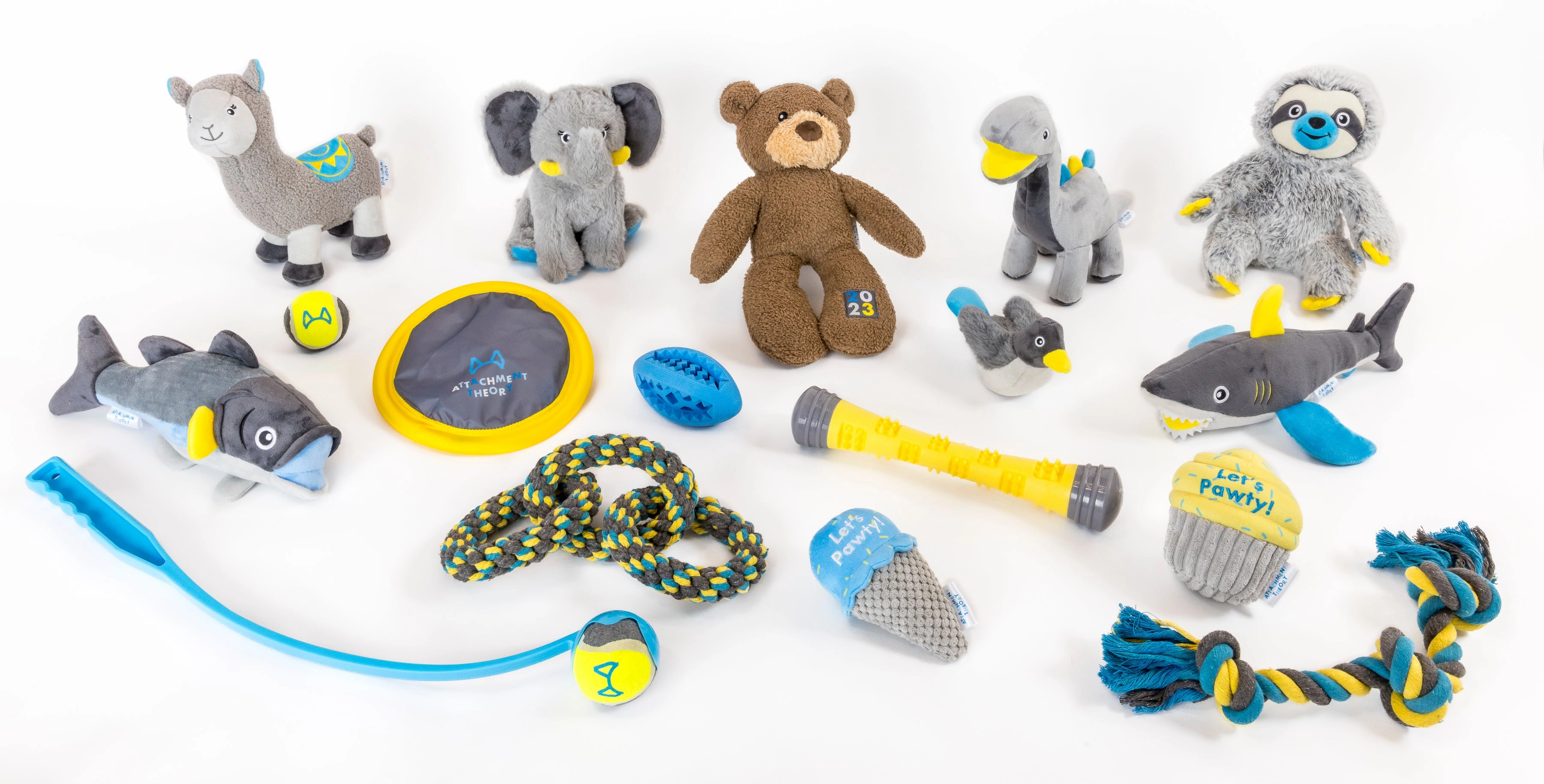 Attachment Theory Plush Bass Toy for Dogs
