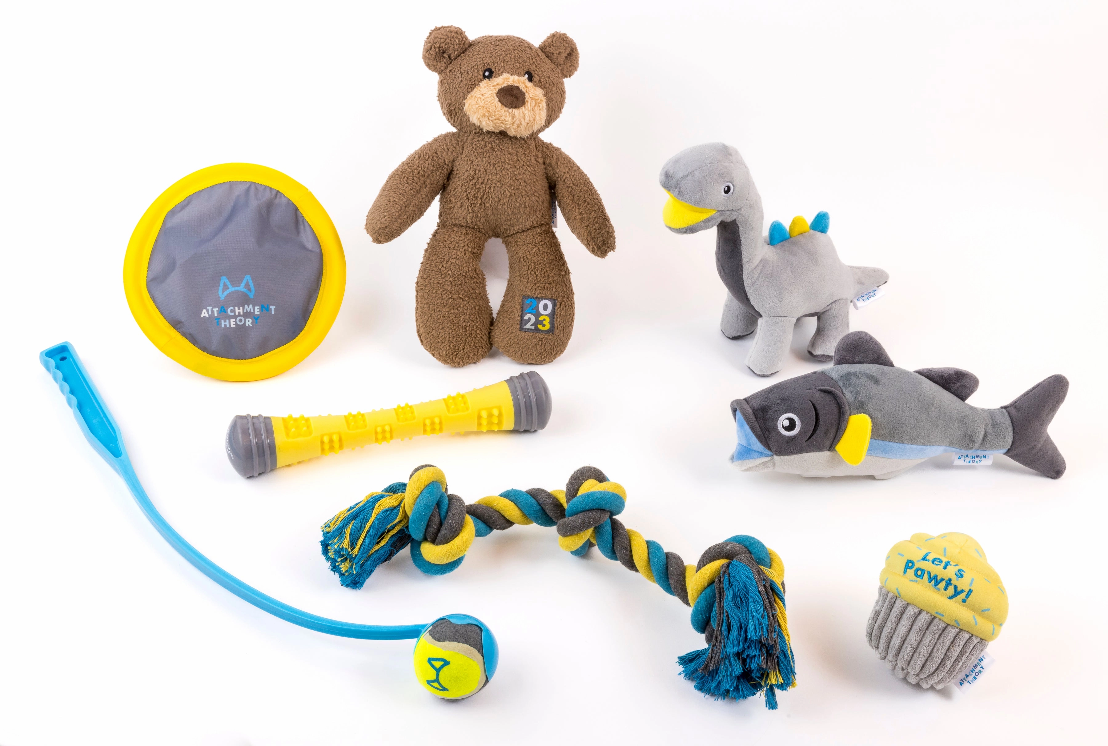 Attachment Theory Plush Bass Toy for Dogs