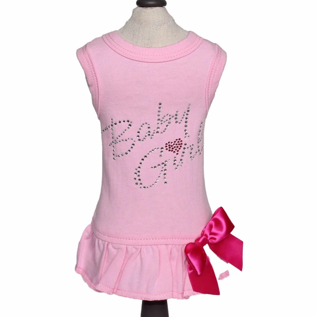 Baby Girl Dog Dress Pink