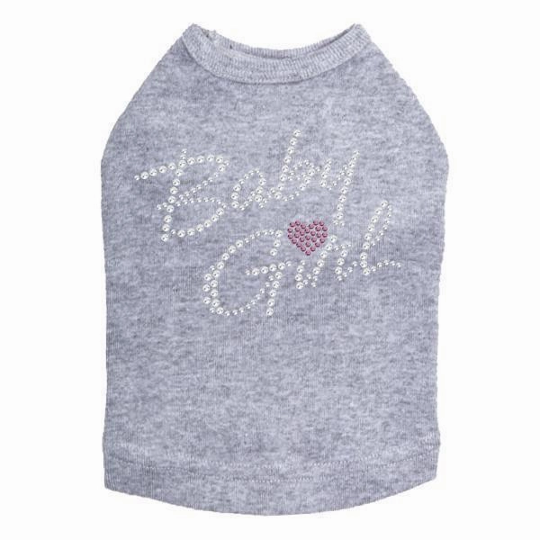 Baby Girl Rhinestone Dog Tank