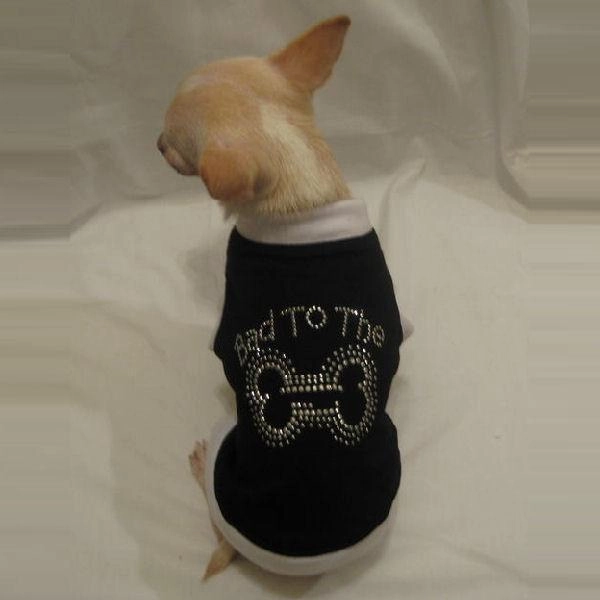 Bad To The Bone Dog Shirt
