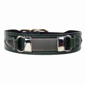Barclay Collection Dog Collar Ivy Green