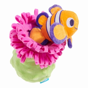 BARK Clown Fishing Around Plush Dog Toy