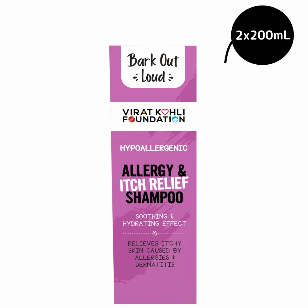 Bark Out Loud Allergy and Itch Relief Shampoo for Dogs and Cats