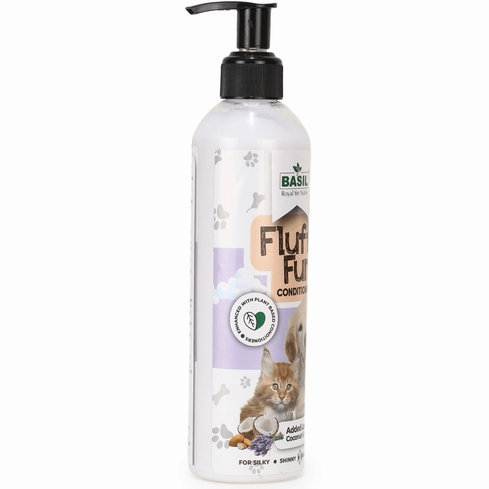 Basil Fluffy Fur Conditioner for Dogs and Cats