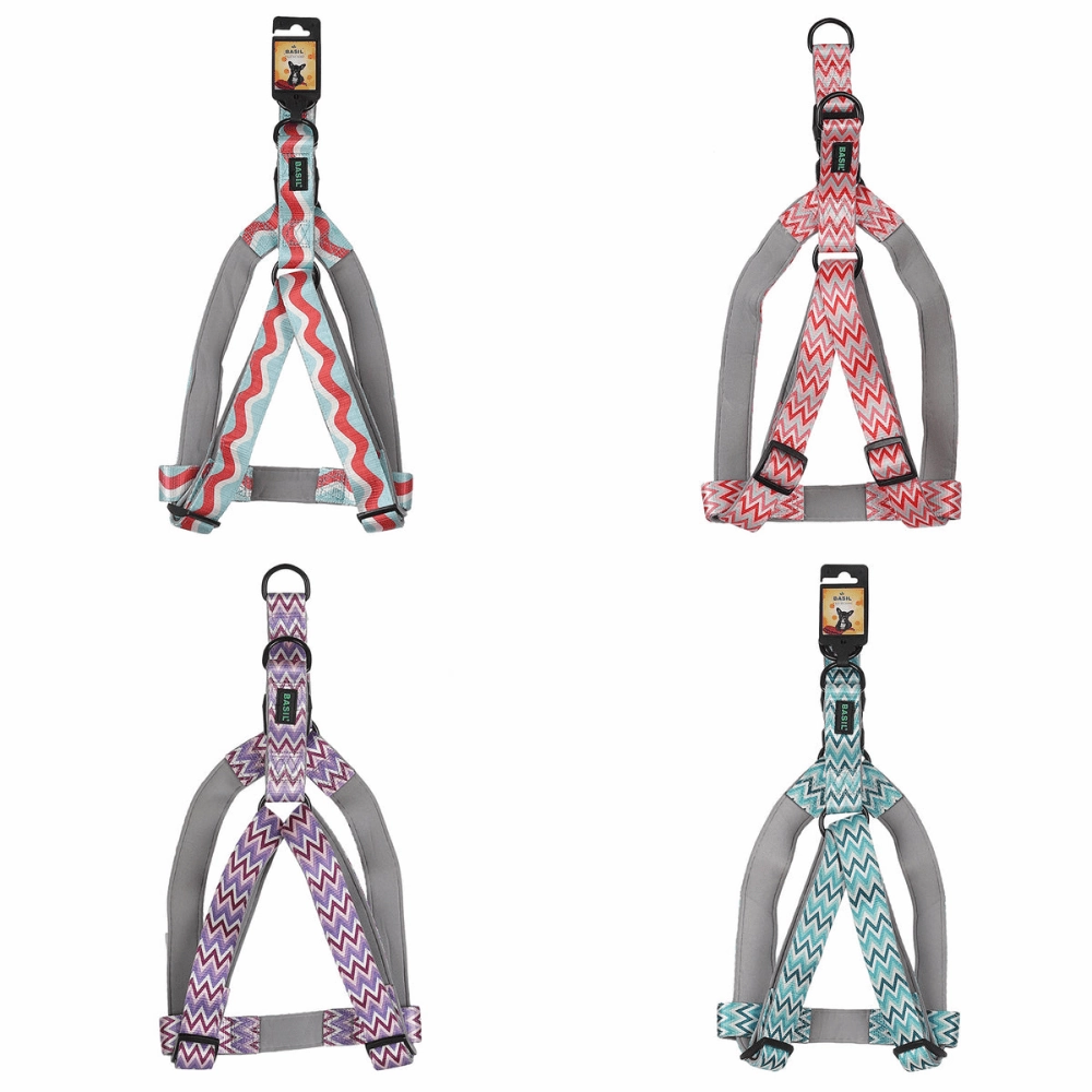 Basil Printed Adjustable Harness for Dogs