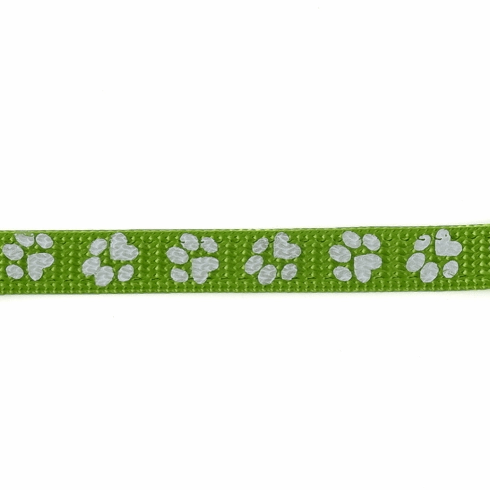 Basil Printed Collar for Cats & Puppies (Green)