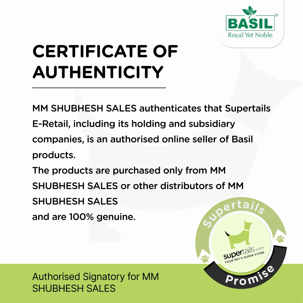 Basil Silky Soft Conditioning Dog Shampoo