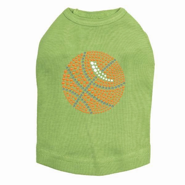 Basketball Rhinestone Dog Tank