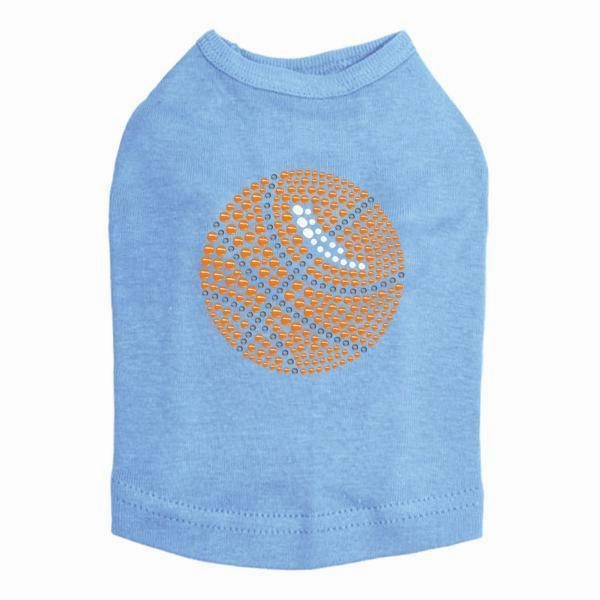 Basketball Rhinestone Dog Tank