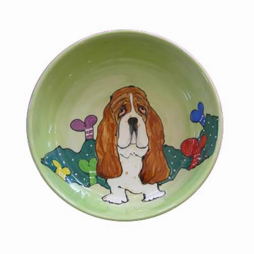 Basset Hound 4 Dog Bowl