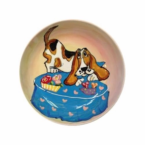 Basset Hound 9 Dog Bowl