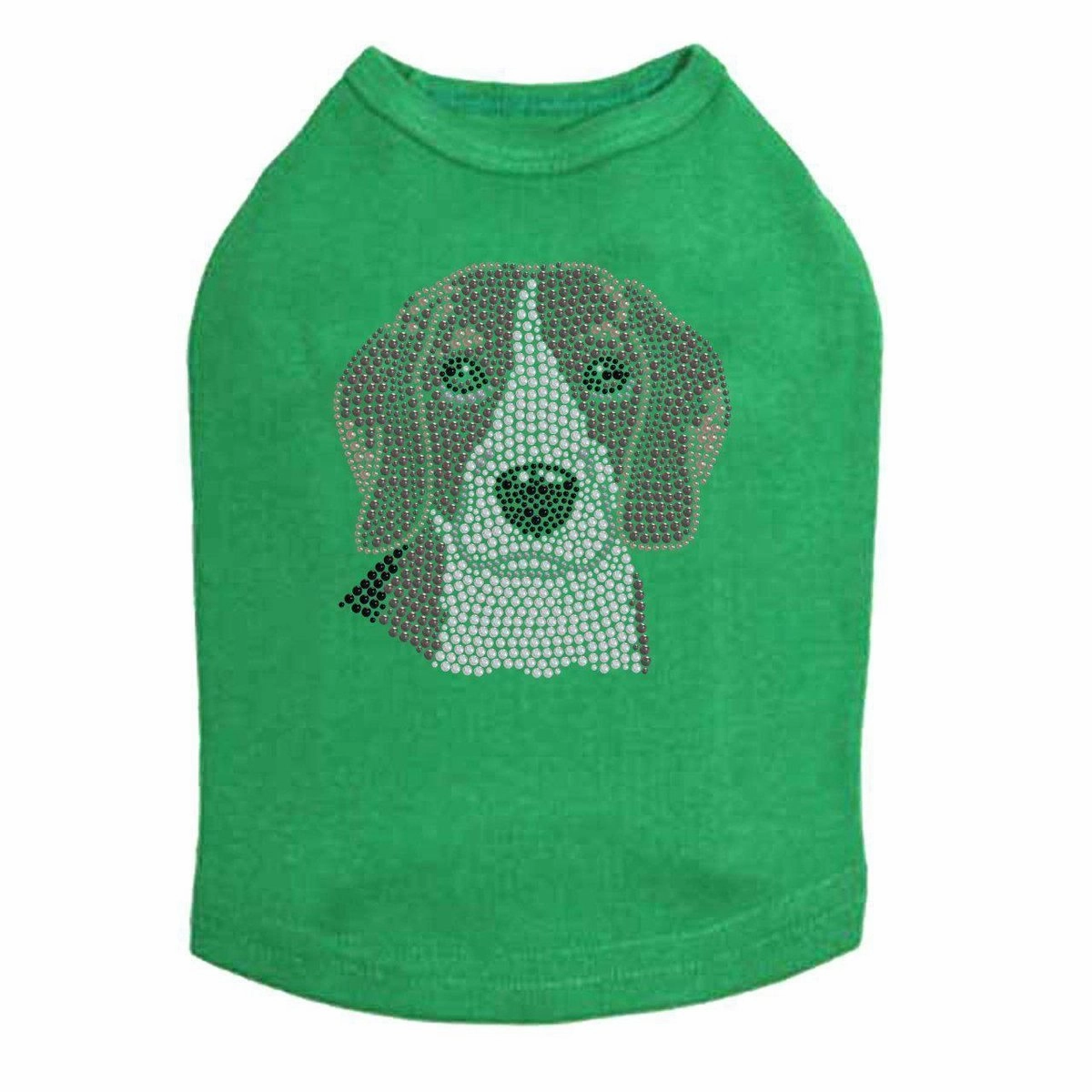 Beagle Rhinestone Dog Tank