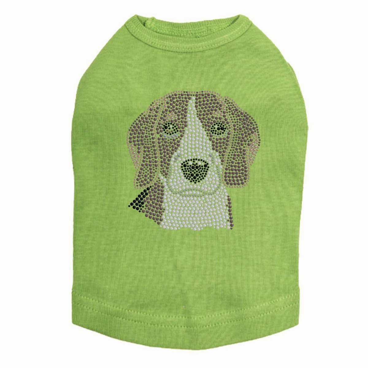 Beagle Rhinestone Dog Tank