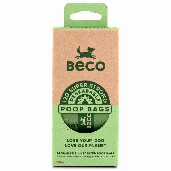 Beco Bags Degradable Poop Bags; Mint Scented or Unscented
