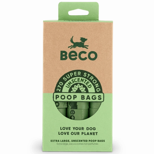 Beco Bags Degradable Poop Bags; Mint Scented or Unscented
