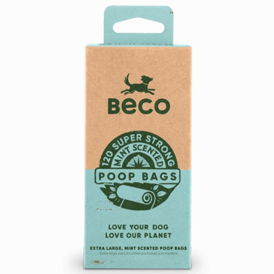 Beco Bags Degradable Poop Bags; Mint Scented or Unscented