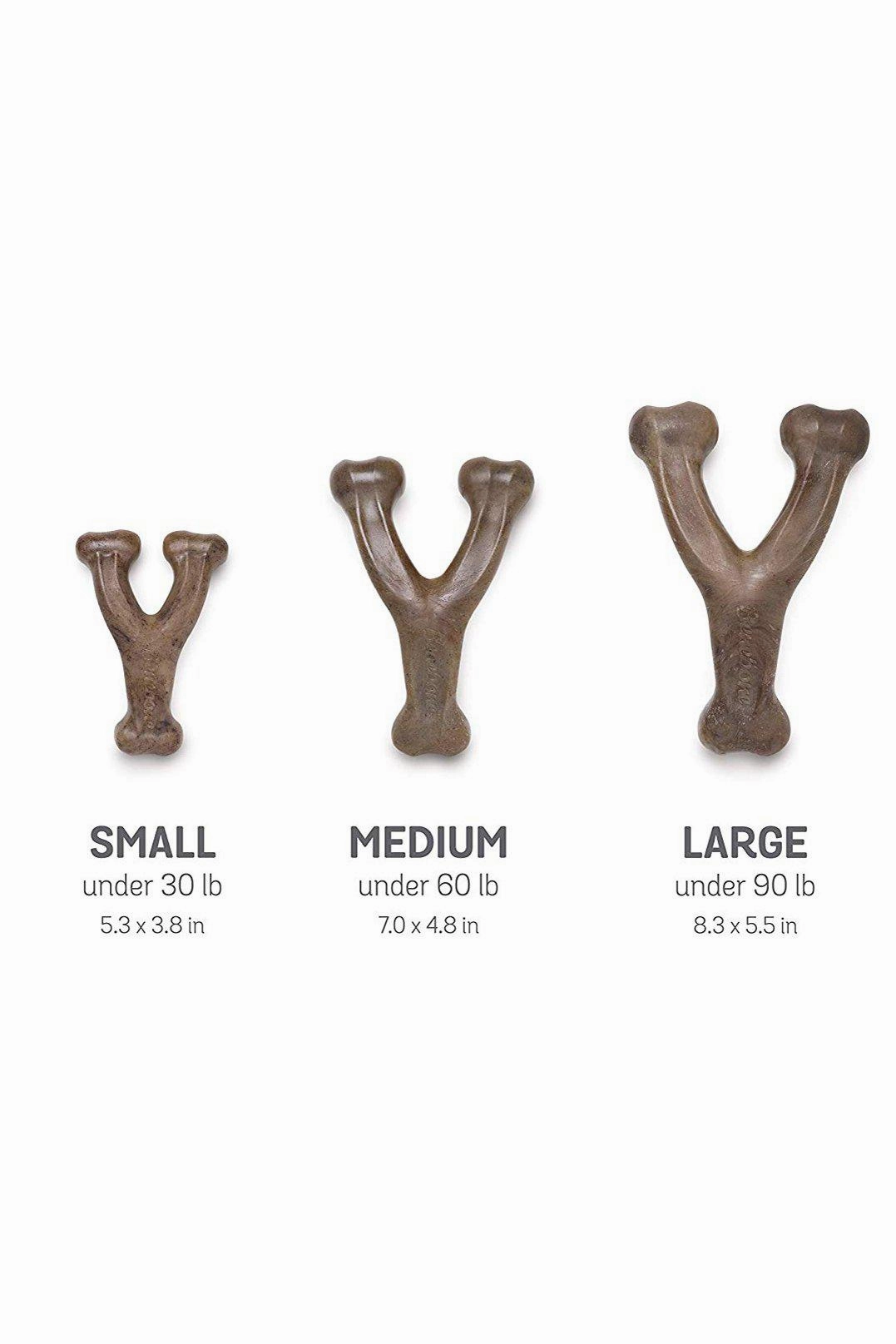 Benebone Bacon Flavored Wishbone Dog Chew