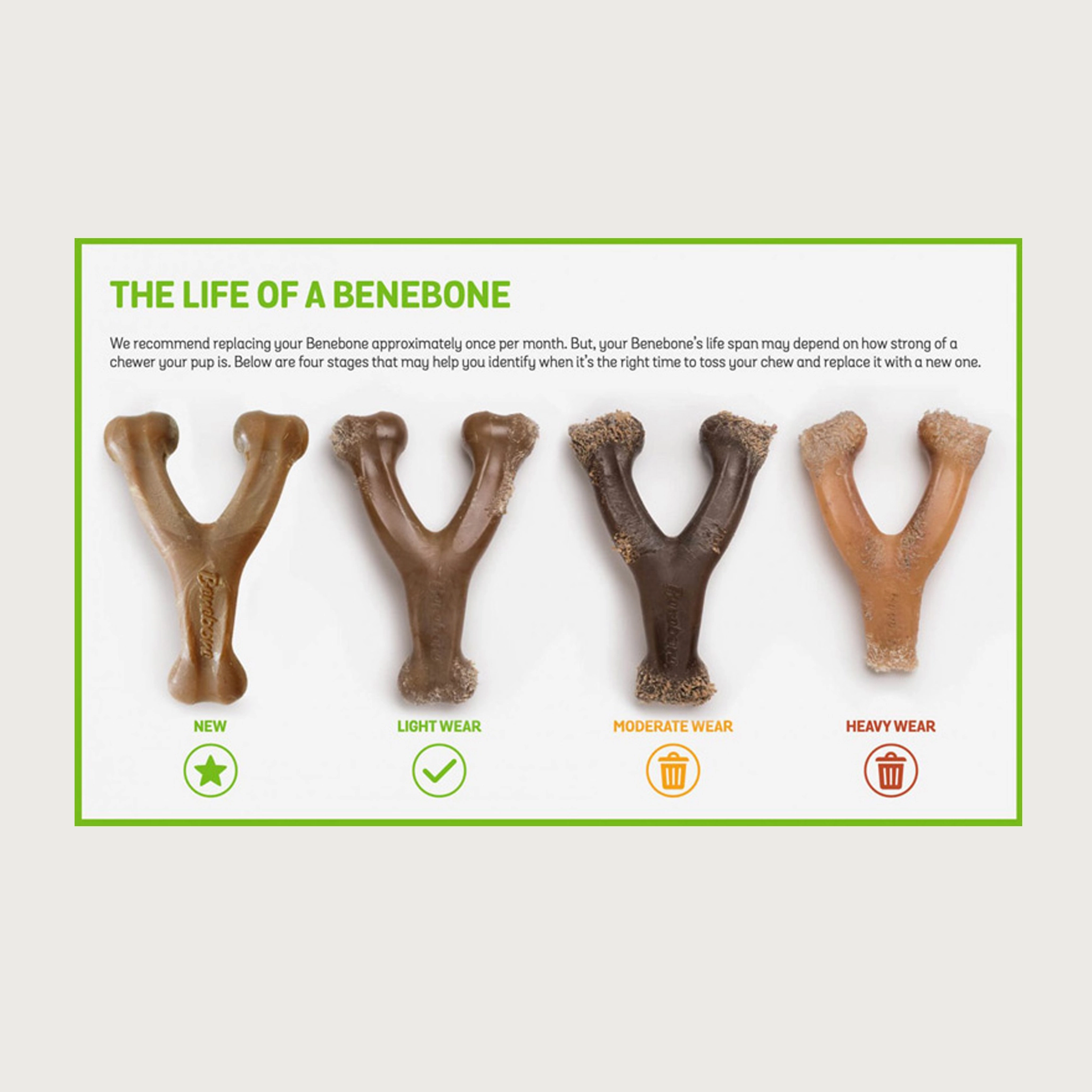 BENEBONE Tripe Bone Chew Toy for Dogs