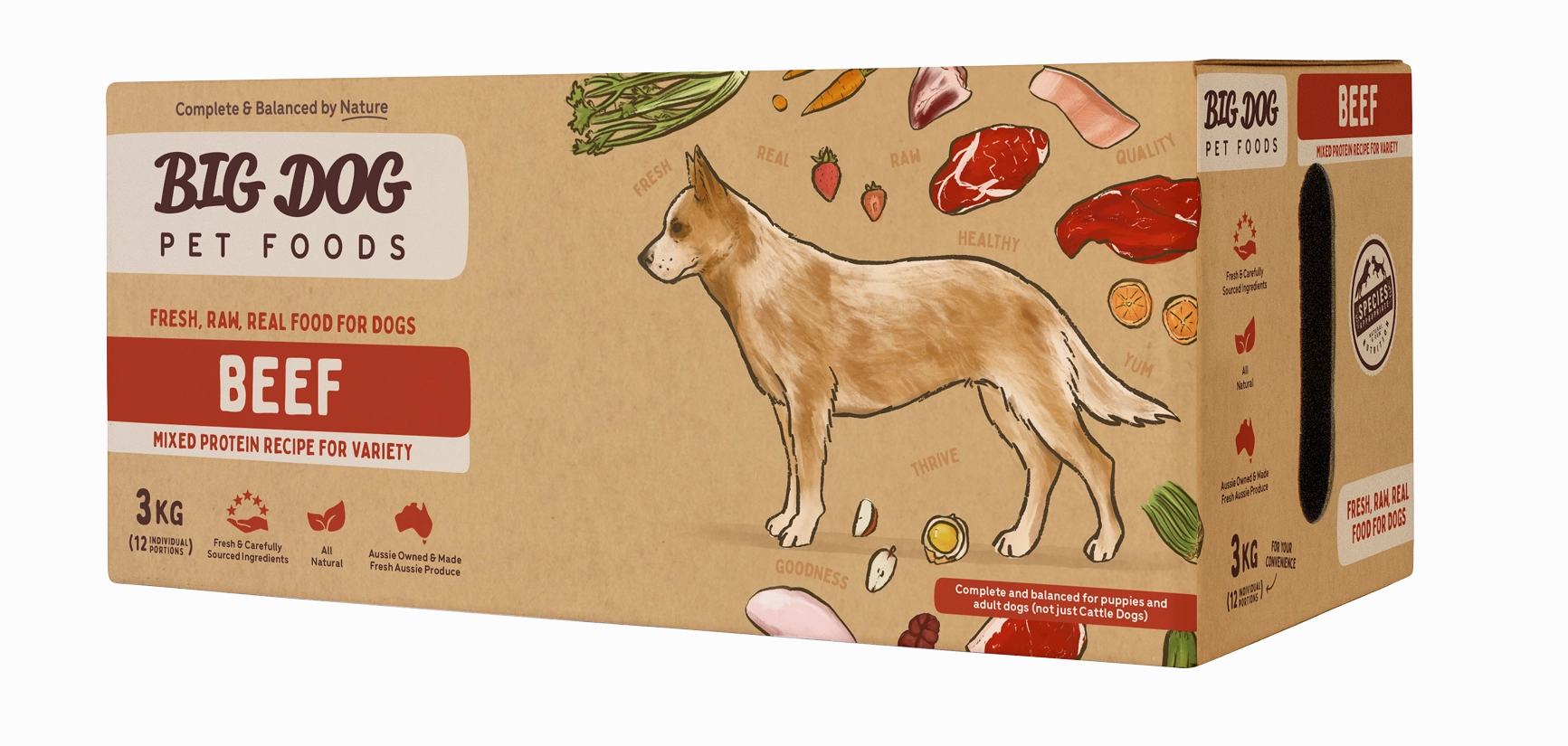 Big Dog - Beef for Dogs (3kg)