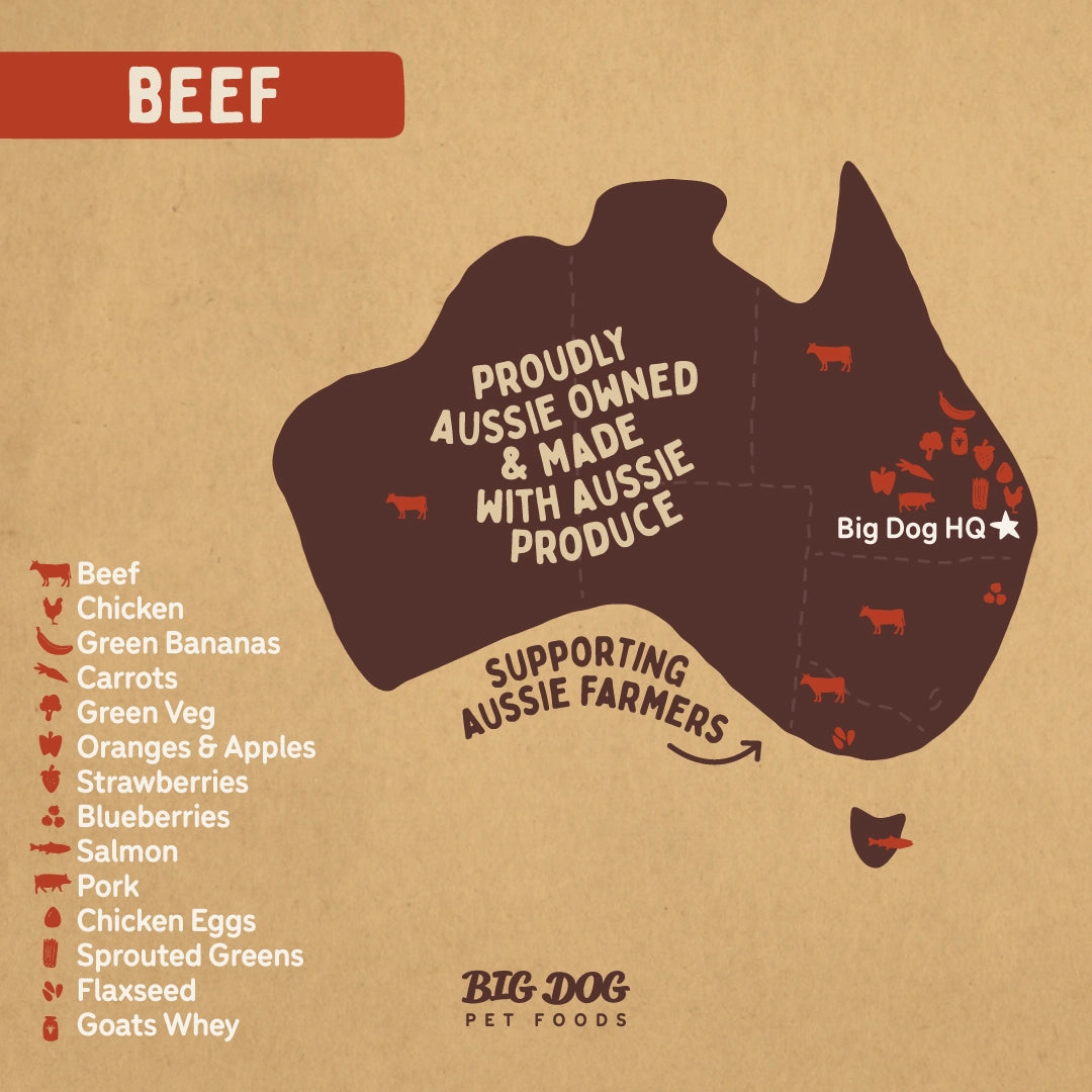 Big Dog - Beef for Dogs (3kg)