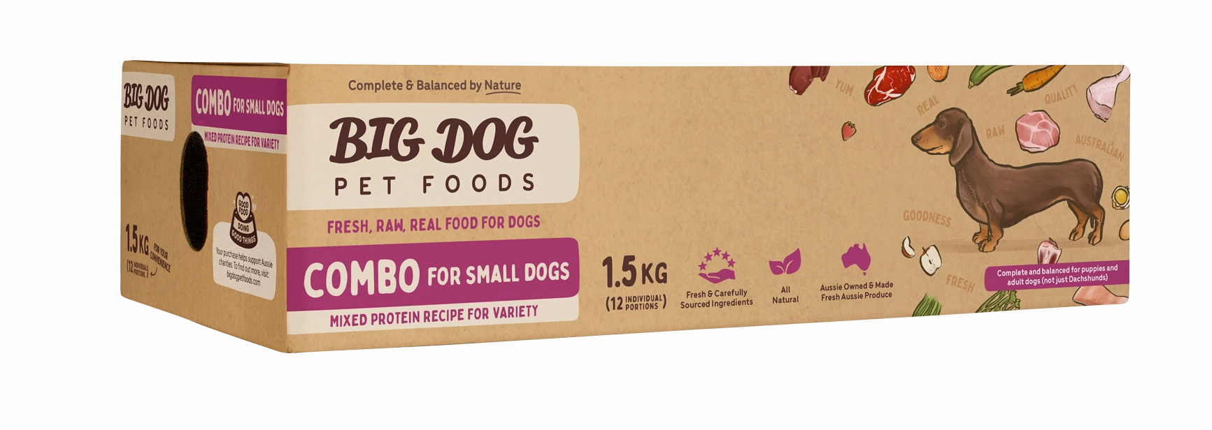 Big Dog - Combo for Small Dogs (1.5kg)
