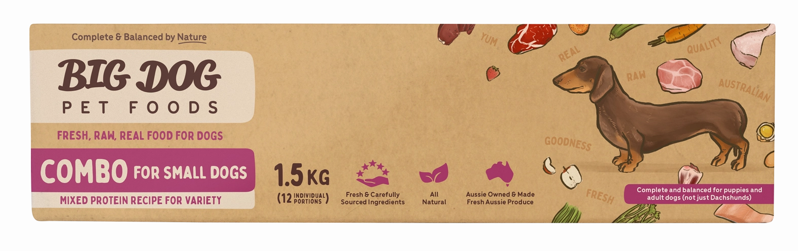 Big Dog - Combo for Small Dogs (1.5kg)