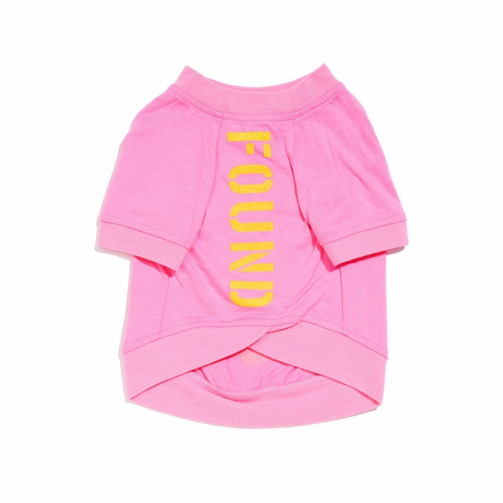 Big Full Heart Dog Tee Candy Pink/Sunshine Yellow