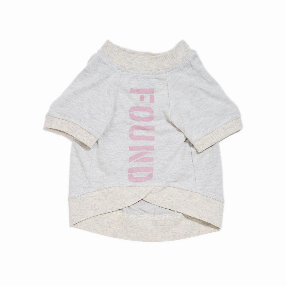 Big Full Heart Dog Tee Heather Gray/Mauve