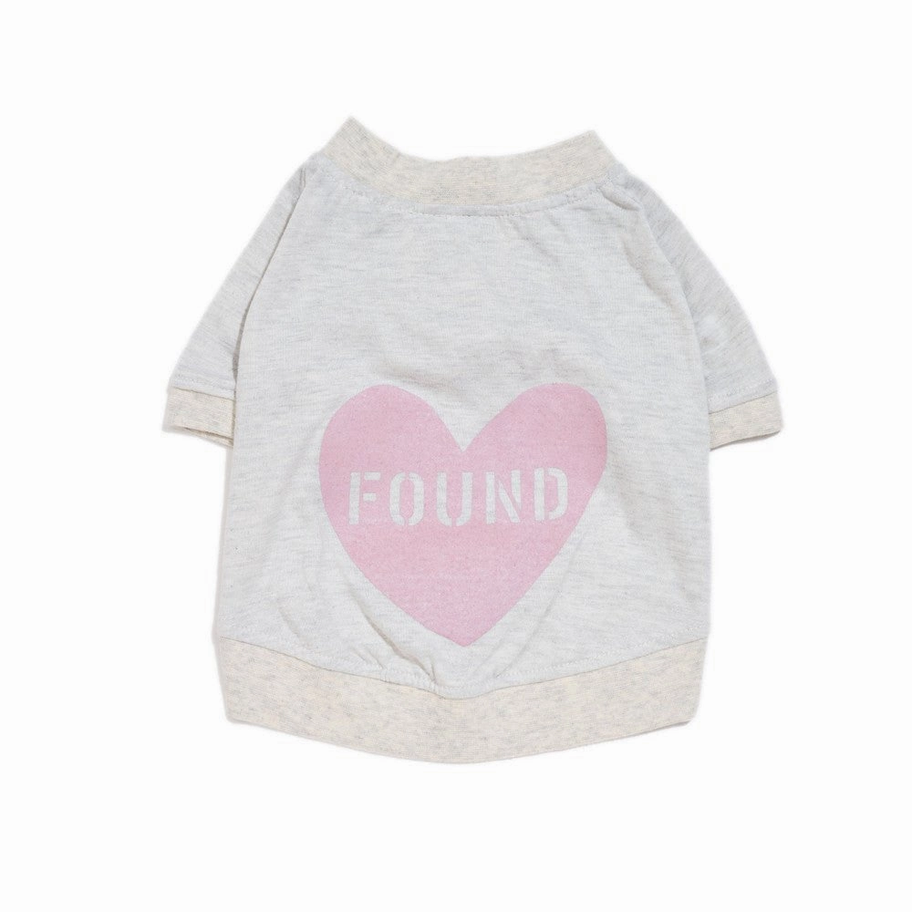 Big Full Heart Dog Tee Heather Gray/Mauve