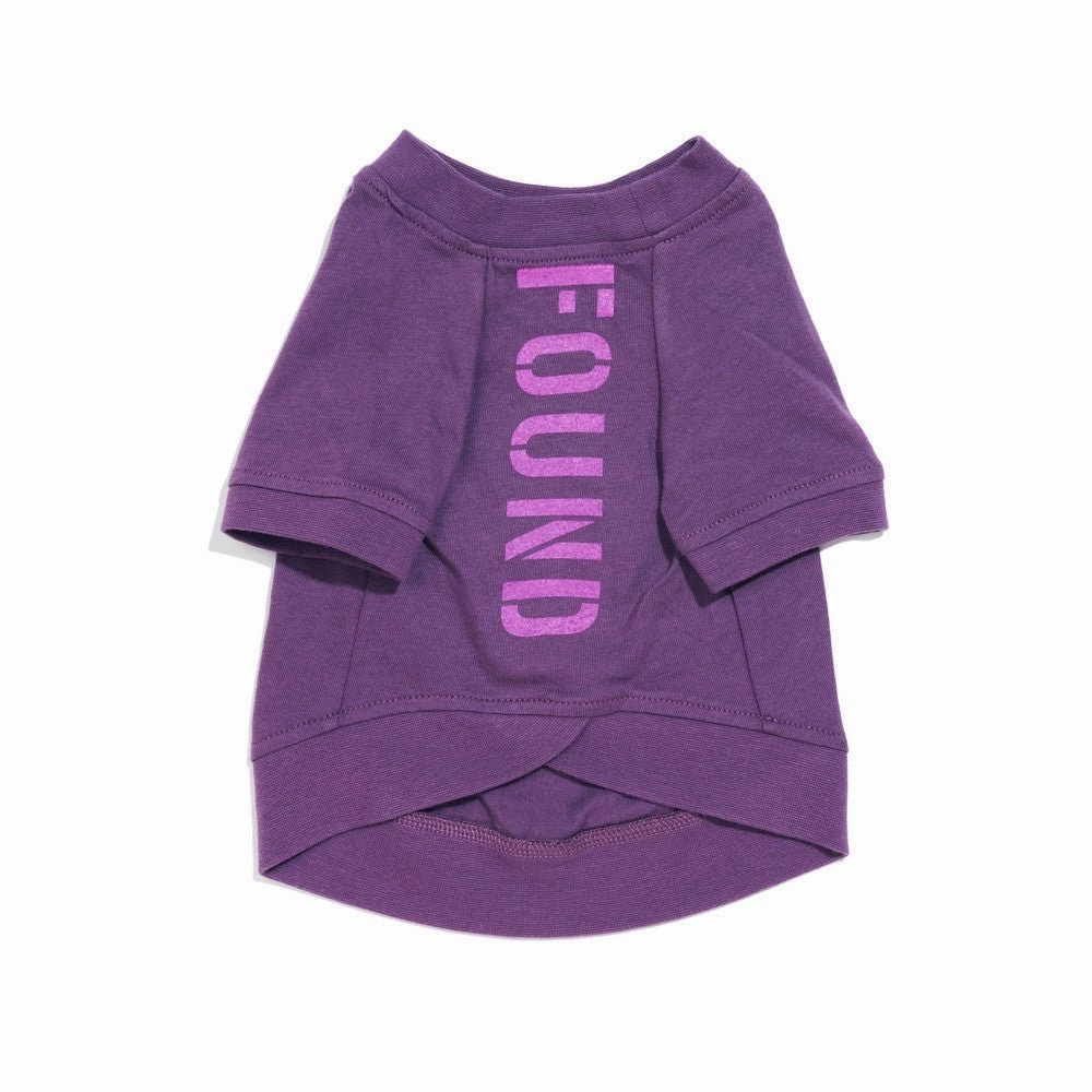 Big Full Heart Dog Tee Purple/Tulip