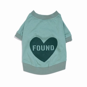 Big Full Heart Dog Tee Sage/Evergreen